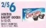 Associated Hostess bakery goods offer