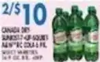 Associated Canada Dry ginger ale soda offer