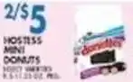 Associated Hostess mini donuts offer