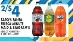 Associated Baro's-Fanta Fresca-Minute Maid & Seagram's offer