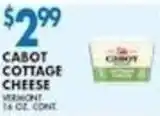 Associated Cabot cottage cheese offer