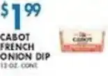 Associated Cabot french onion dip offer