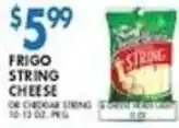 Associated Frigo string cheese offer