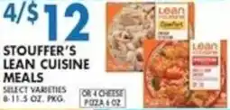 Associated Stouffer's lean cuisine meals offer