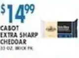 Associated Cabot extra sharp cheddar offer