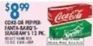 Associated Coke Or Pepper Fanta Bar's Seabram's offer