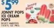 Associated Jonny Pops ice cream pops offer
