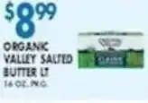 Associated Organic Valley Salted Butter offer