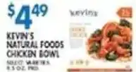 Associated Kevin's natural foods chicken bowl offer