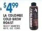 Associated La Colombe cold brew roast offer