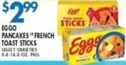 Associated Eggo pancakes or french toast sticks offer