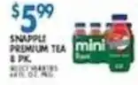 Associated Snapple Premium Tea offer
