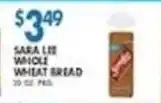 Associated Sara Lee whole wheat bread offer