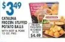 Associated Catalina frozen stuffed potato balls offer