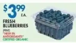 Associated Fresh Blueberries offer