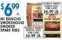Associated Mi Rancho Smokehouse Smoked Spare Ribs offer