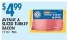 Associated Avenue a sliced turkey bacon offer