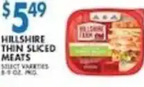 Associated Hillshire thin sliced meats offer