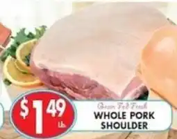 Associated Whole Pork Shoulder offer