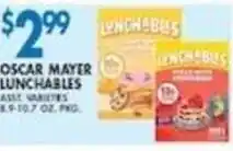 Associated Oscar Mayer Lunchables offer