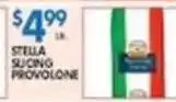 Associated Stella Slicing Provolone offer