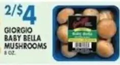 Associated Giorgio baby bella mushrooms offer