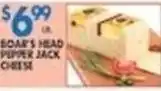 Associated Boar's Head pepper jack cheese offer