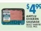 Associated Amylu chicken sausage offer