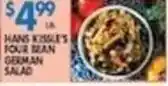 Associated Hans Kibble's Four Bean German Salad offer