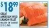 Associated Great american wild salmon fillet offer