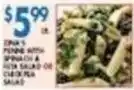 Associated Eina's Tuna with Spinach or Chickpea Salad offer