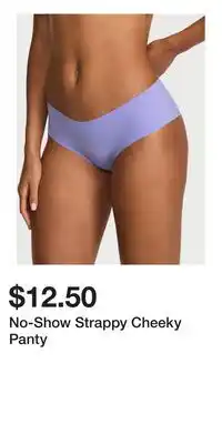 Victoria's Secret No-Show Strappy Cheeky Panty offer