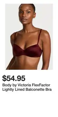 Victoria's Secret Body by Victoria FlexFactor Lightly Lined Balconette Bra offer