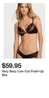 Victoria's Secret Very Sexy Low-Cut Push-Up Bra offer