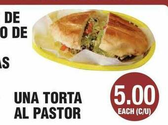 Carnicerias Jimenez Una Torta Al Pastor offer