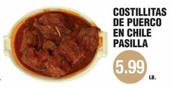 Carnicerias Jimenez Costillitas De Puerco En Chile Pasilla offer