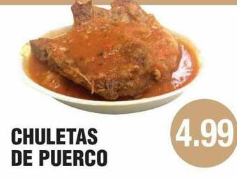 Carnicerias Jimenez Chuletas De Puerco offer