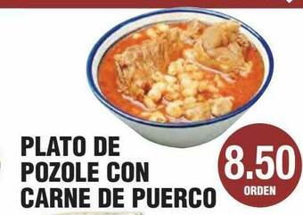 Carnicerias Jimenez Plato De Pozole Con Carne De Puerco offer