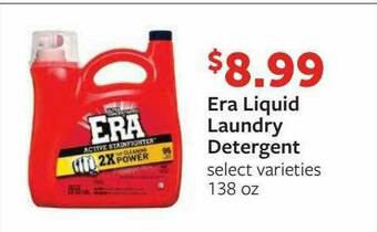 Fareway Era Liquid Laundry Detergent offer