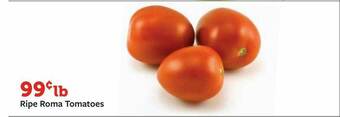 Fareway Ripe Roma Tomatoes offer