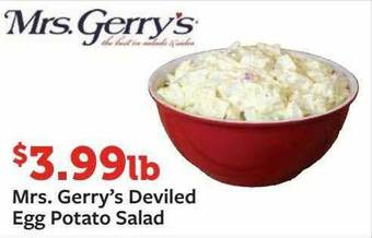 Fareway Mrs. Gerry's Deviled Egg Potato Salad offer