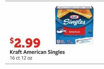 Fareway Kraft American Singles offer