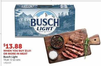 Fareway Busch Light offer