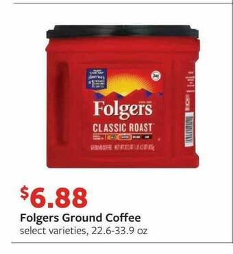 Fareway Folgers Ground Coffee offer