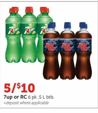 Fareway 7up Or RC offer