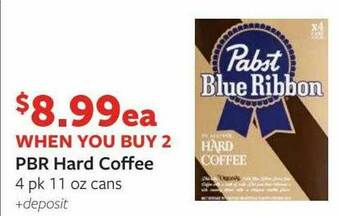 Fareway PBR Hard Coffee offer