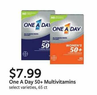 Fareway One A Day 50+ Multivitamins offer