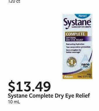 Fareway Systane Complete Dry Eye Relief offer