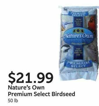 Fareway Nature's Own Premium Select Birdseed offer