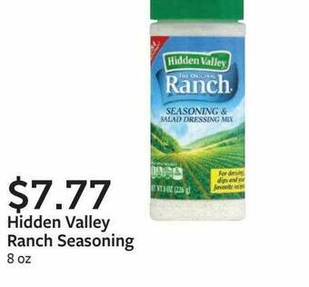 Fareway Hidden Valley Ranch Seasoning offer